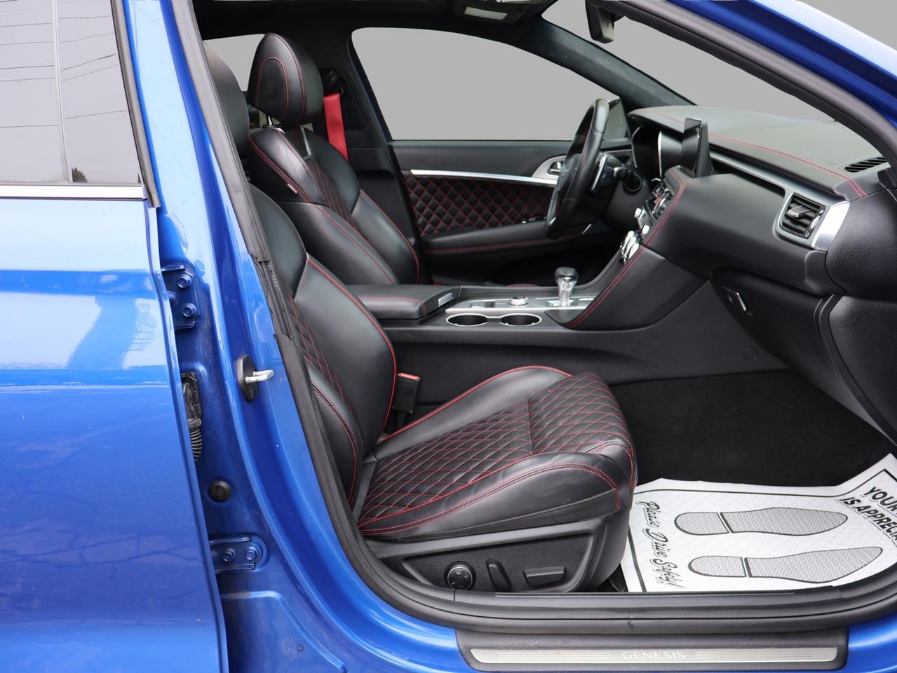 2023 Genesis G70 3.3T SPORT AWD CERTIFIED *1 OWNER* CAMERA NAV BLUETOOTH LEATHER COOL/HEAT SEAT/STEERING SUNROOF CRUISE ALLOYS Photo