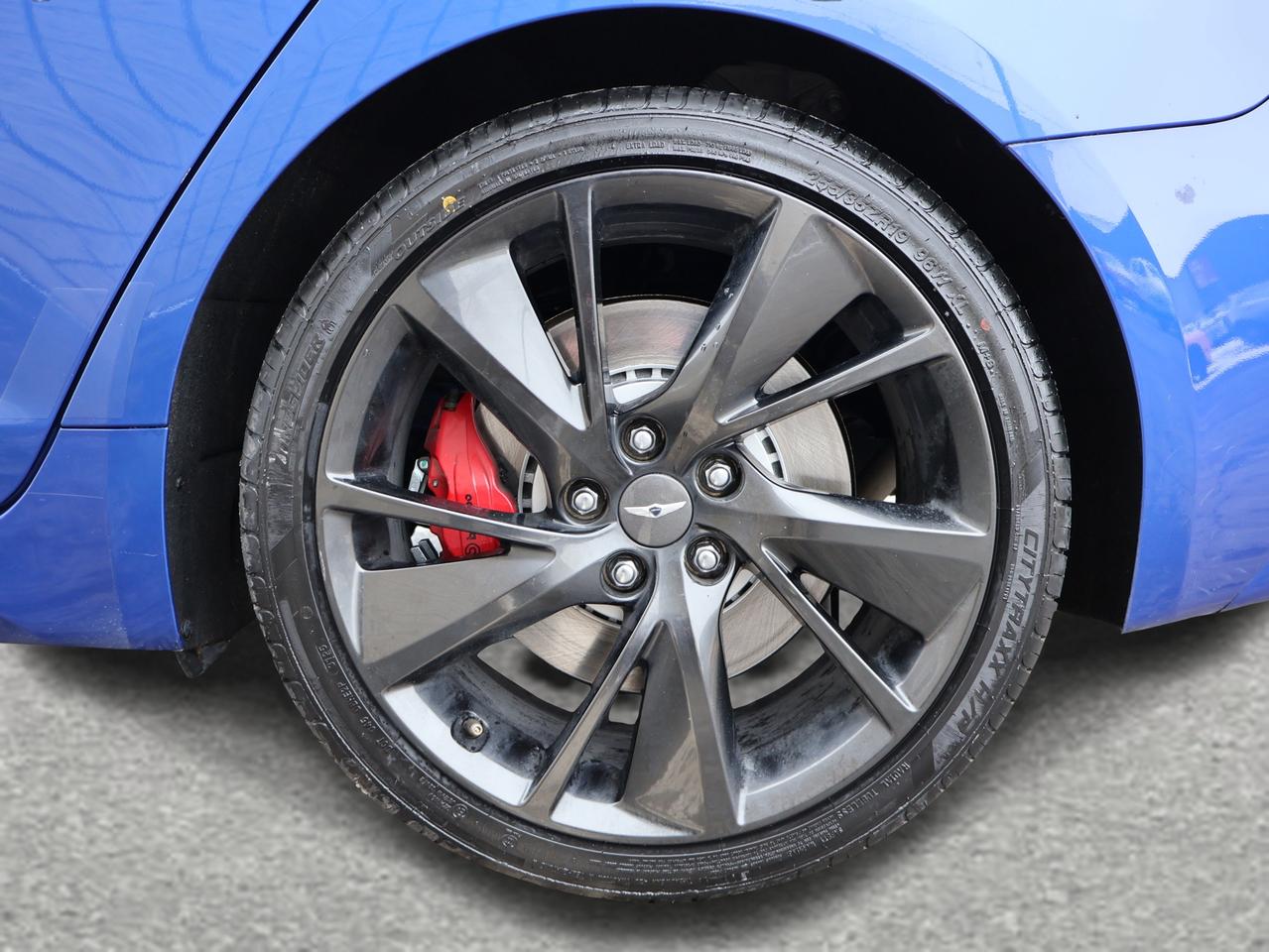 2023 Genesis G70 3.3T SPORT AWD CERTIFIED *1 OWNER* CAMERA NAV BLUETOOTH LEATHER COOL/HEAT SEAT/STEERING SUNROOF CRUISE ALLOYS Photo