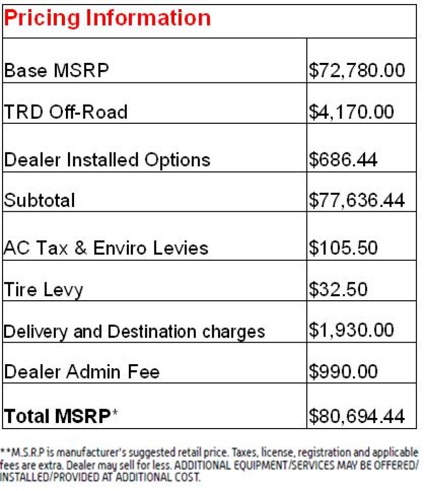 2026 Toyota Tundra Limited  Photo1
