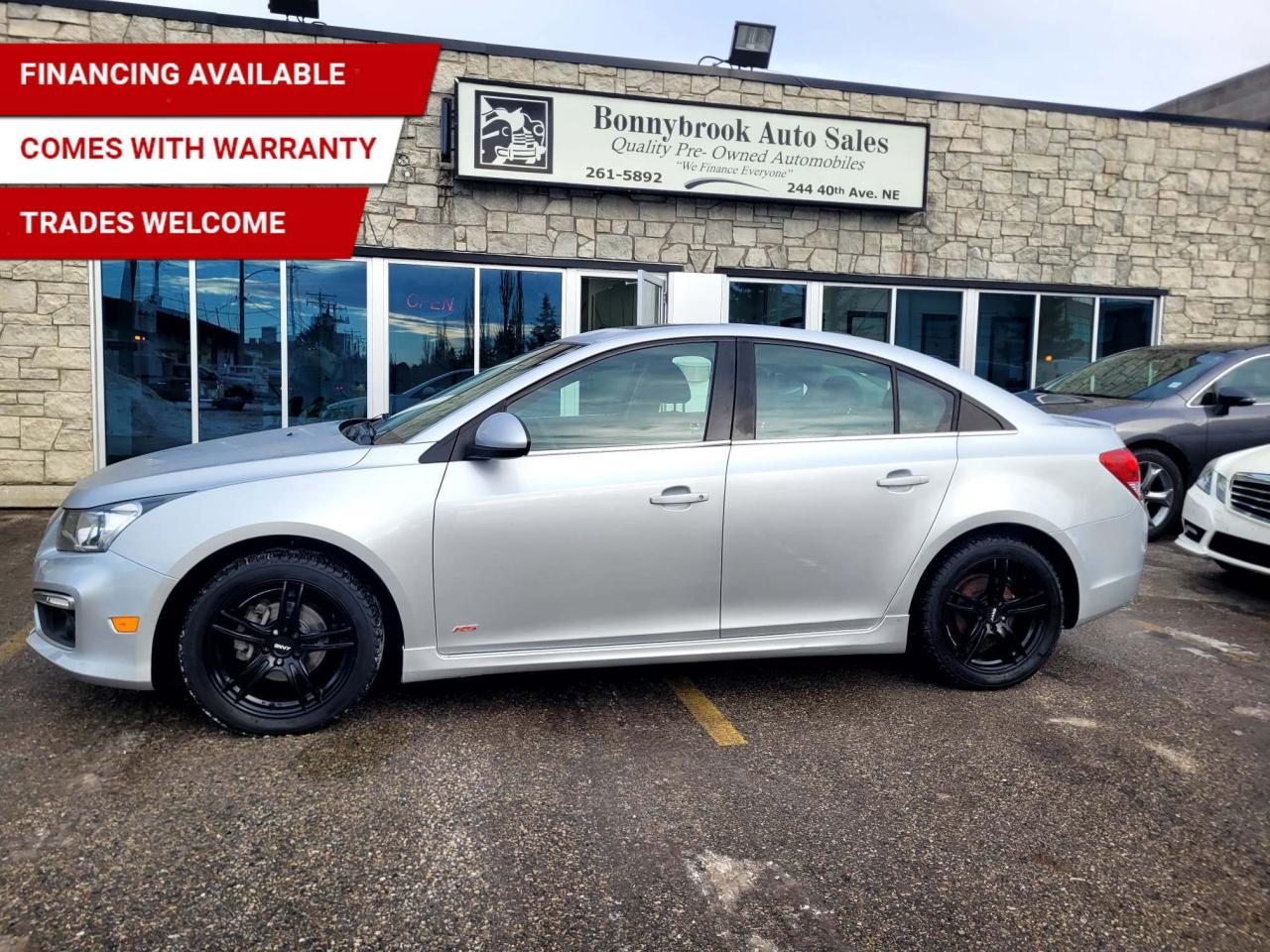 Used 2016 Chevrolet Cruze 4dr Sdn LT w-1LT/SUNROOF/CAR STARTER for sale in Calgary, AB