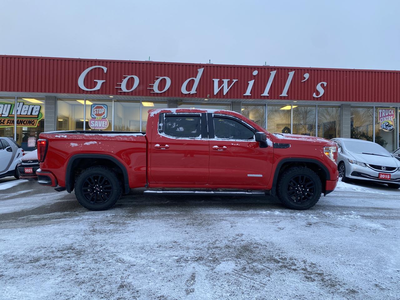 2021 GMC Sierra 1500 ELEVATION, 2.7L TURBO, 4X4, CLEAN CARFAX!