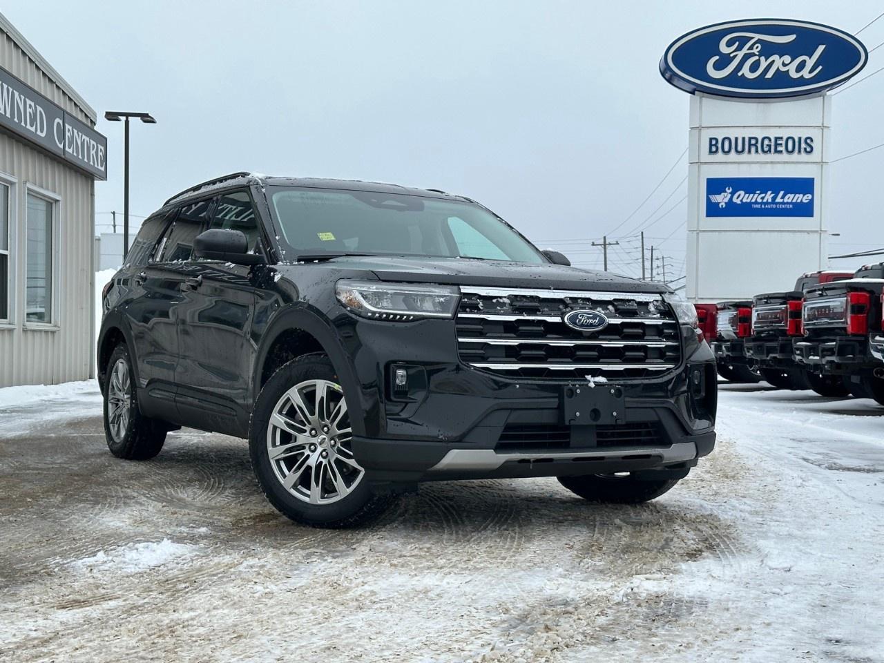 <p>Experience the all-new 2026 Ford Explorer Active, finished in a striking black exterior and equipped with an advanced 4×4 drivetrain. This SUV offers exceptional handling on both city streets and rugged terrains.</p><p>With its bold design featuring black lower bodyside cladding and chrome-accented door spears, this Explorer turns heads wherever it goes. Step inside to discover a sleek interior with a sophisticated gray color scheme. The cabin is designed with convenience in mind, featuring vinyl-wrapped steering wheel controls, power seats, and ample connectivity options with an astounding 8 USB ports spread throughout the three rows.</p><p>Harness the power of modern technology with features like the intuitive touchscreen navigation system, Bluetooth connectivity, and a backup camera for your driving ease. The Explorer Active is equipped with advanced driver assistance systems such as lane assist and adaptive cruise control, enhancing your safety and confidence on the road. Drive with peace of mind thanks to heated mirrors that maintain clear visibility in any weather.</p><p>The 2026 Ford Explorer Active 4WD is perfect for adventurous families and individuals who value versatility and cutting-edge features. Contact us today to learn more about this exceptional vehicle and how it can fit into your lifestyle.</p> <p><span style=color:rgb( 58 , 80 , 95 )>The discount shown on vehicle represents the </span><u>Cash Purchase</u><span style=color:rgb( 58 , 80 , 95 )> discount and is inclusive of all non-stackable and stackable cash purchase discounts from Ford of Canada and Bourgeois Motors Ltd. and is offered in lieu of sub-vented lease or finance rates. To get details on current discounts applicable to this and other vehicles in our inventory for Lease and Finance customer, see a member of our team. All offers for lease or finance are On Approved Credit (OAC).While every effort is made to ensure the accuracy of discounts and programs, programs are subject to change without notice </span><span style=color:rgb( 119 , 119 , 119 )>and may not be accurate or completely current. While every reasonable effort is made to ensure the accuracy of this data, we are not responsible for any errors or omissions contained on these pages.</span></p> <p><strong>Why Choose the Bourgeois Auto Group?</strong></p><p>For 80 years, Bourgeois Auto Group has been delivering exceptional automotive experiences. Our factor trained teams work to ensure you receive the shopping experience you deserve; whether you're looking for a new or new-to-you vehicle.</p><p>Shop 24/7 with our online showroom and chat service, ensuring convenience every step of the way. No hidden fees, full disclosure, and every pre-owned vehicle comes with a Carfax® report for peace of mind.</p><p>We offer a wide selection of pre-owned vehicles, all competitively priced using real-time market data. Get the best deal on your purchase and trade-in with our free Live Market Analysis report.</p><p>Looking to sell your car? We buy any make or modelno purchase required. Our simple to use online trade valuation tool will provide you with a clear, transparent selling experience whether you buy our car or not.</p><p>Backed by hundreds dedicated employees across 4 convenient locations, were here to meet all your automotive needs. Visit us in Midland or Parry Sound and explore our inventory or schedule your next service today.</p> <p><strong>Financing Your Next Vehicle with Bourgeois Motors Ford in Midland:</strong></p><p>At Bourgeois Motors Ford, we make financing your next vehicle simple and stress-free! Our team works with trusted lenders to find flexible options tailored to your budget. Drive away with confidenceapply today!</p><p>Take advantage of our online pre-qualification tool, backed by Equifax and TD Bank to find the payment that works for you. Simply <a href=https://www.bourgeoismotors.com/free-credit-check/ rel=nofollow><strong>CLICK HERE</strong></a><strong> </strong>to use our secure online credit tool with no impact to your credit.</p>