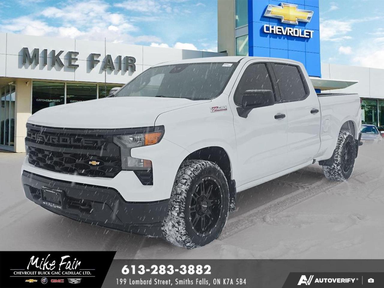 Used 2022 Chevrolet Silverado 1500 Work Truck Automatic Emergency Breaking, Forward Collision Alert, Following Distamce Indicator for sale in Smiths Falls, ON