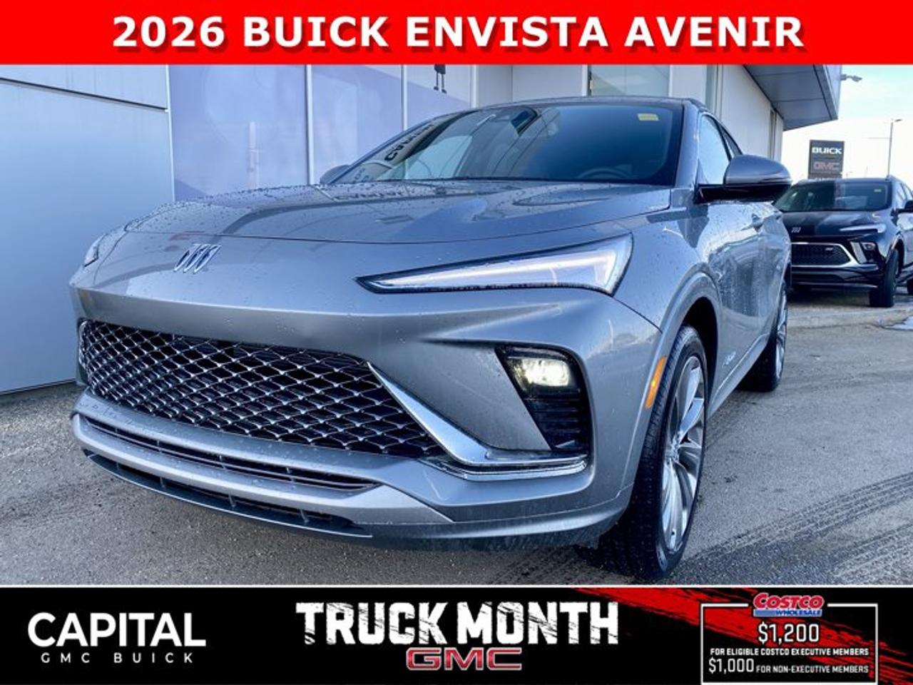 Take a look at this 2026 Buick Envista AVENIR! Fully loaded with options like Heated Seats, Heated Steering, Remote Start, Power Sunroof, Experience Buick Package, Rear Park Assist, Advanced Technology Package, Ultrawide 11 diagonal HD colour touchscreen, Adaptive Cruise Control, Lane Change Alert with Side Blind Zone, Wireless Apple CarPlay/Wireless Android Auto, and so much more....Ask for the Internet Department for more information or book your test drive today! Text 507-585-4395 for fast answers at your fingertips!AMVIC Licensed Dealer - Licence Number B1044900Disclaimer: All prices are plus taxes and include all cash credits and loyalties. See dealer for details. AMVIC Licensed Dealer # B1044900