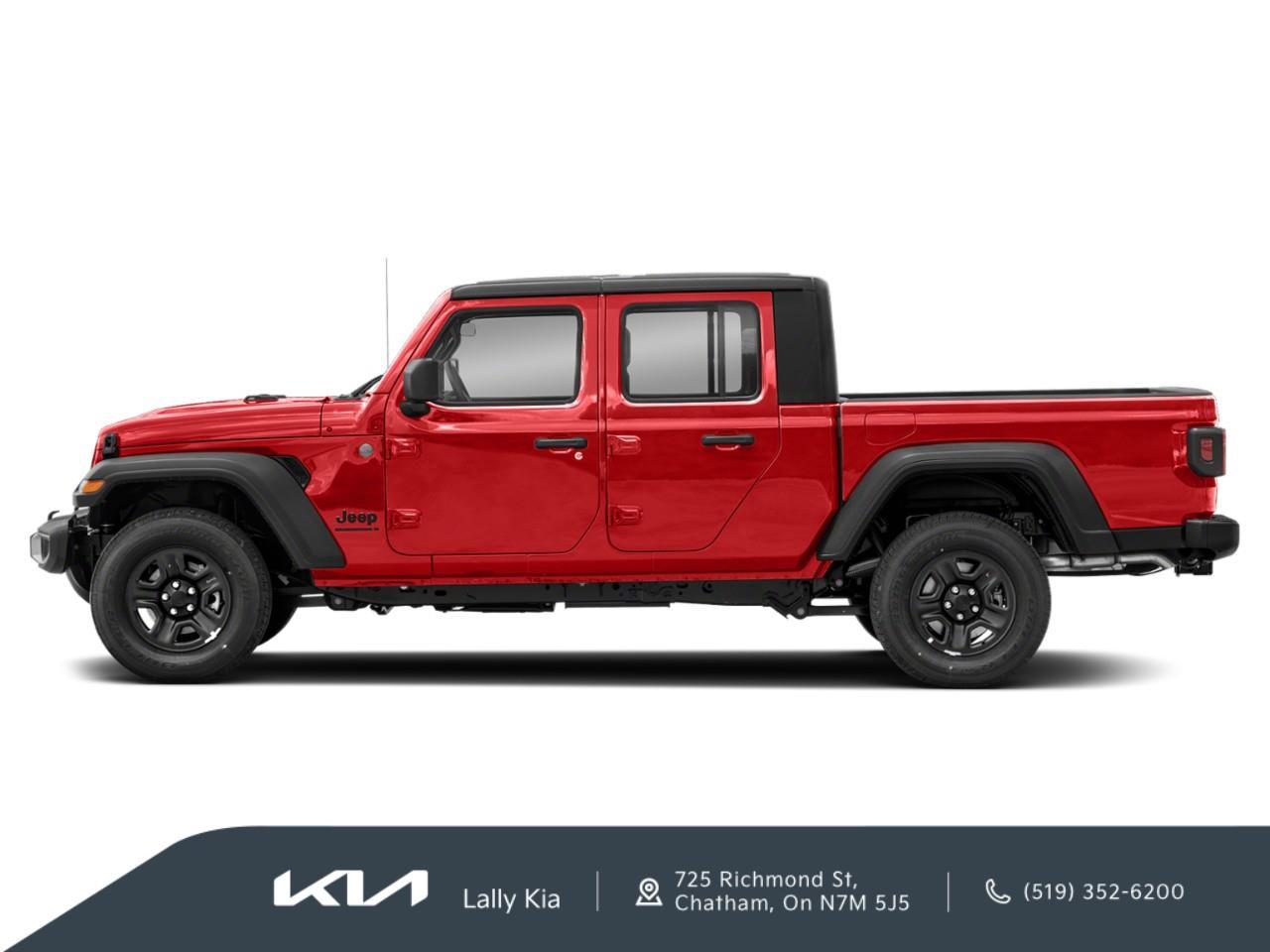2023 Jeep Gladiator Sport S New Arrival | Low KMs | Clean CarFax | Hardtop Photo3