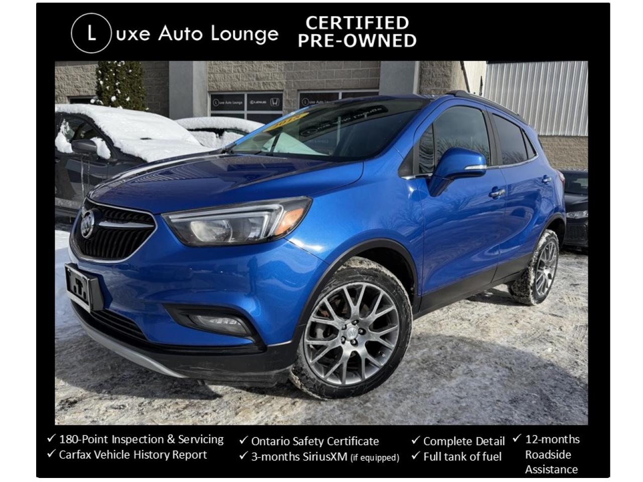 2018 Buick Encore Sport Touring ONLY 77K! REMOTE START, POWER SEAT!