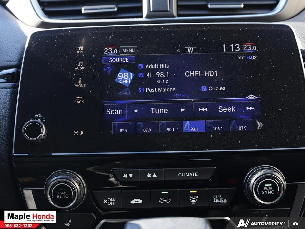 2022 Honda CR-V Sunroof| Heated Seats| Auto Start| Honda Sensing| Photo