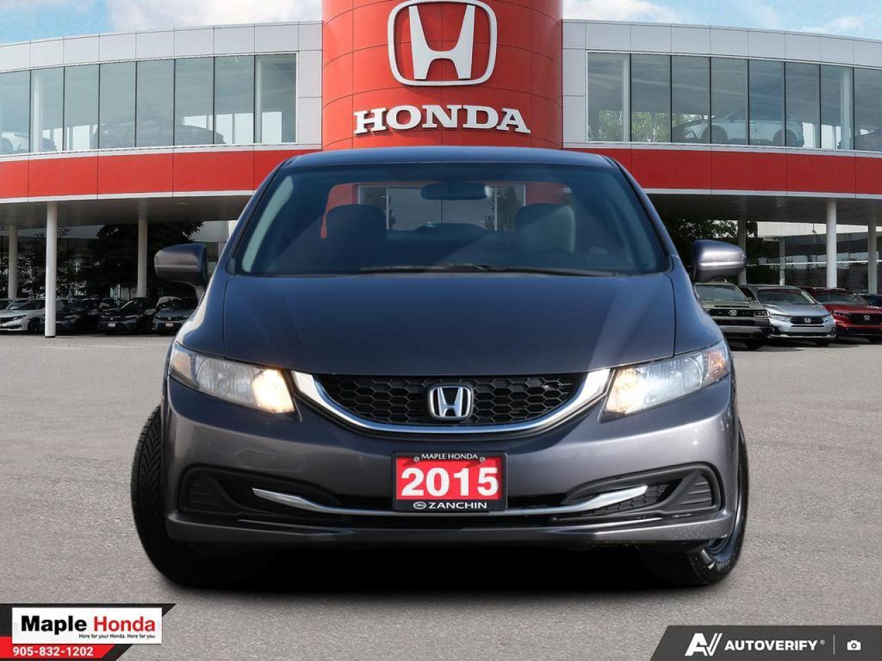 2015 Honda Civic Sedan Power Windows| Power Locks| Heated Seats| Bluetoot Photo