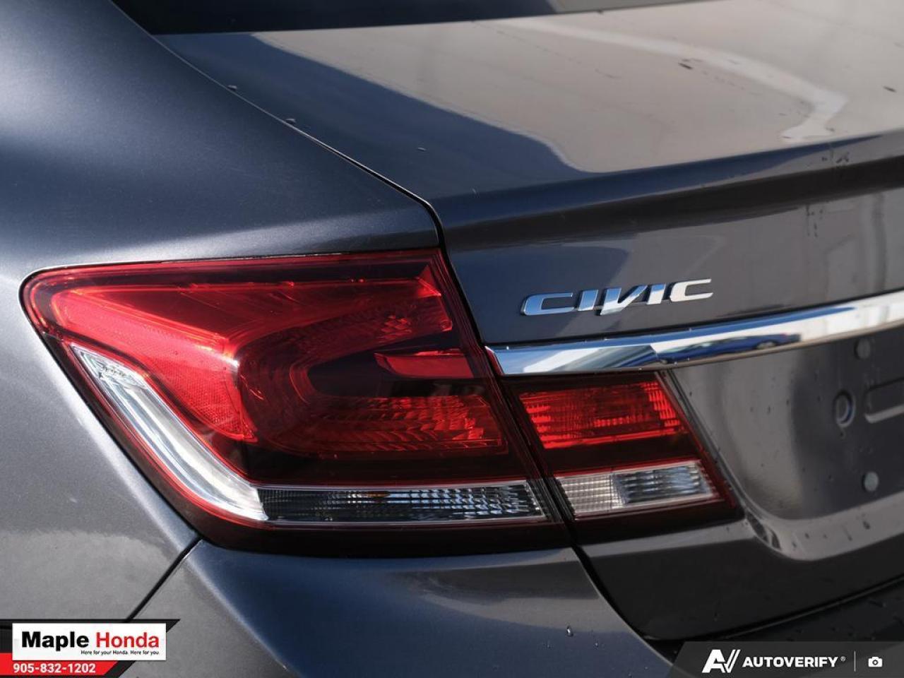 2015 Honda Civic Sedan Power Windows| Power Locks| Heated Seats| Bluetoot Photo