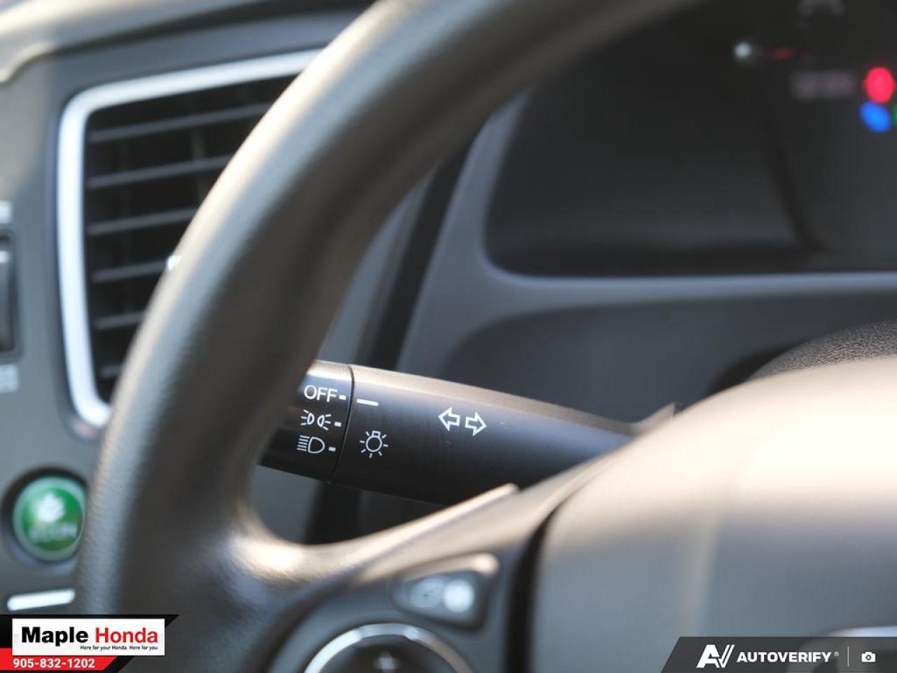 2015 Honda Civic Sedan Power Windows| Power Locks| Heated Seats| Bluetoot Photo