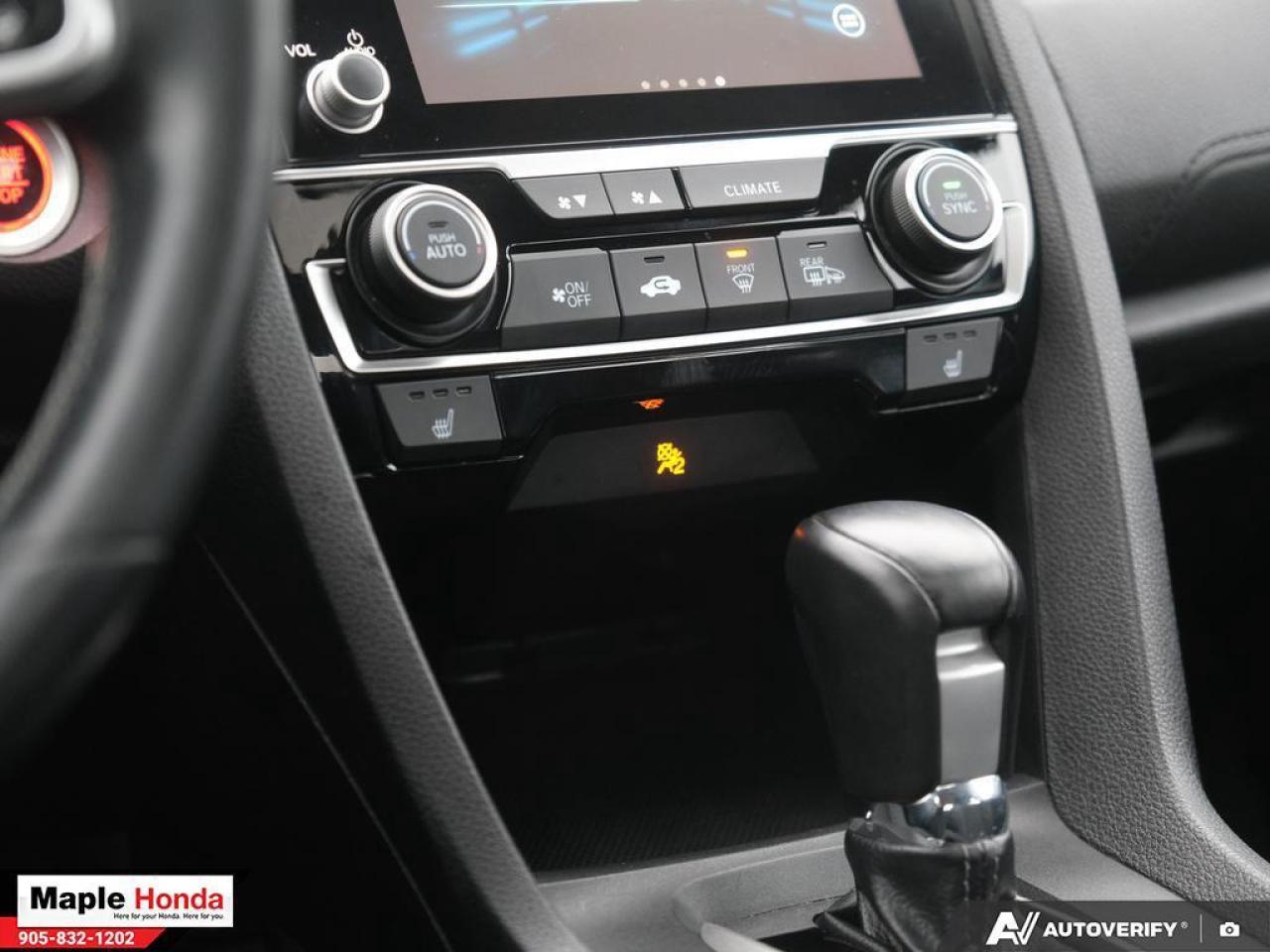 2019 Honda Civic Sedan Sunroof| Heated Seats| Auto Start| Honda Sensing| Photo