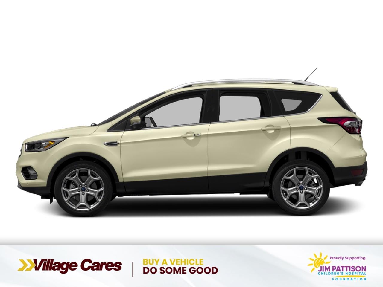 <b>Low Mileage!</b><br> <br> We sell high quality used cars, trucks, vans, and SUVs in Saskatoon, Regina, Prince Albert and overall Saskatchewan area.<br> <br>  With a slight face lift, the 2017 Ford Escape continues to woo consumers across Canada with its good looks and practicality. This 2017 Ford Escape is for sale today. <br> <br>For 2017, the Escape has under gone a small refresh, updating the exterior with a more angular tailgate, LED tail lights, an aluminum hood and a new fascia that makes it look similar to the other Ford crossovers.  Inside, the Escape now comes with an electric E brake, which frees up the centre console for more cargo and arm space.This low mileage  SUV has just 54,784 kms. Its Gold in colour. It has a 6 Speed Automatic transmission and is powered by a  245HP 2.0L 4 Cylinder Engine. It may have some remaining factory warranty, please check with dealer for details. <br> <br> Our Escapes trim level is Titanium. Upgrade to this Escape Titanium for extra luxury and style. It comes with blind spot assist, a reverse sensing system, a rearview camera, a SYNC 3 infotainment system with Bluetooth, SiriusXM, and Sony 10-speaker premium audio, leather seats which are heated in front, a foot-activated power liftgate, a heated steering wheel with audio and cruise control, aluminum wheels, and more.<br> To view the original window sticker for this vehicle view this <a href=http://www.windowsticker.forddirect.com/windowsticker.pdf?vin=1FMCU9J96HUB69863 target=_blank>http://www.windowsticker.forddirect.com/windowsticker.pdf?vin=1FMCU9J96HUB69863</a>. <br/><br> <br/><br><h3 style=margin-top: -20px;>More about the Dealership:</h3><br>

Looking for a <i>used car dealership in Saskatchewan</i> you can truly count on? With over <b>50 years in the auto industry</b>, weve earned a solid reputation built on trust, quality service, and lasting customer relationships.<br><br>

Our team is here to guide you through every step of your car-buying journey - from car-buying expert advice to <b>flexible financing</b> through our <b>Credit Repair program</b>. With over 100 well-priced used vehicles in stock, we make it easy for you to drive home happy. We offer <b>Delivery</b> anywhere in Saskatchewan.<br><br>

As the trusted used car dealership in Saskatoon, Regina, Prince Albert; we are committed to an excellent customer experience. <br><br> o~o