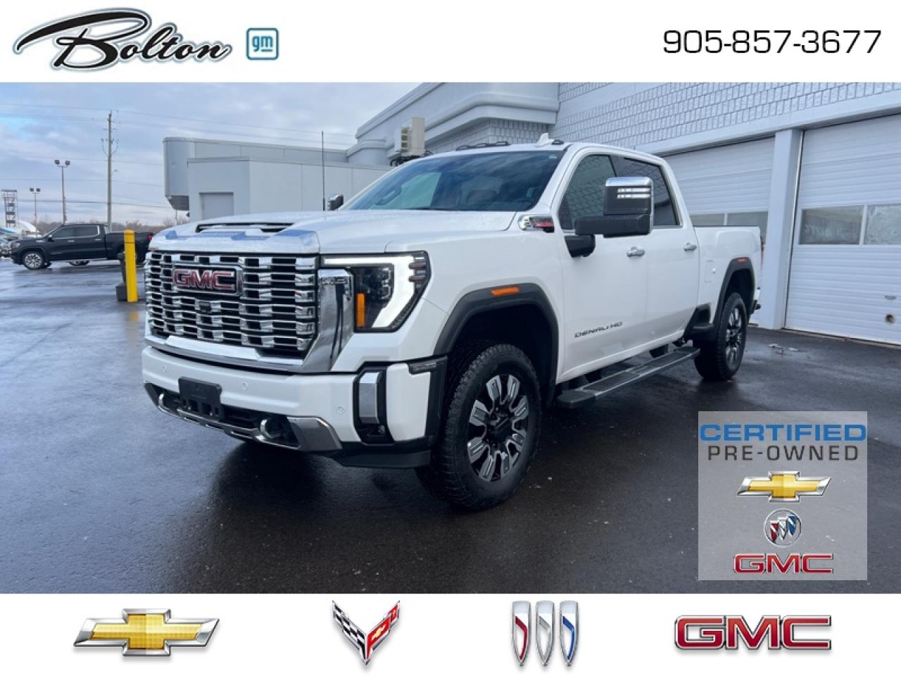 Used 2024 GMC Sierra 2500 HD Denali GM CERTIFIED PRE-OWNED PROGRAM - FINANCE @ 3.99% for sale in Bolton, ON