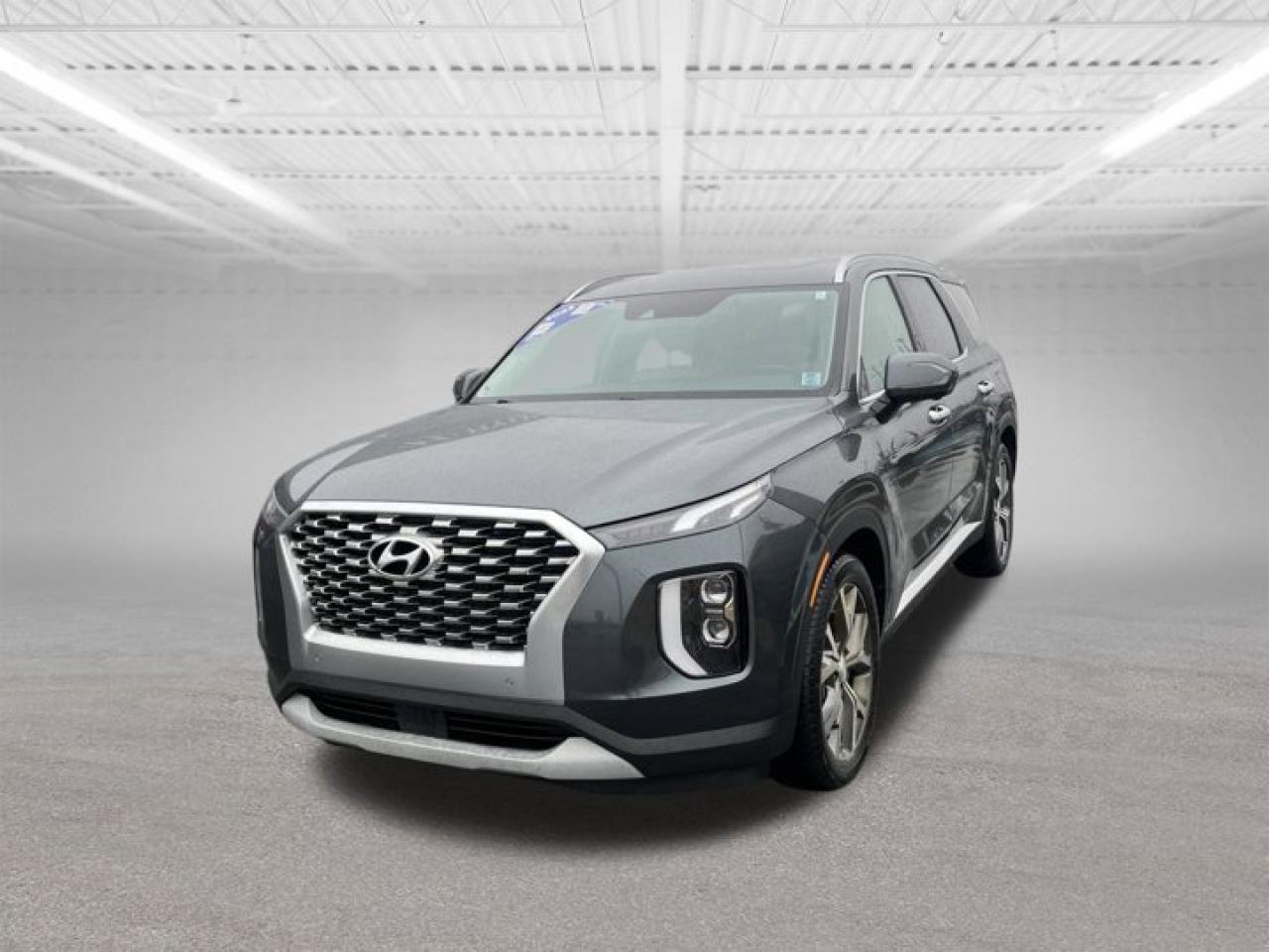 H-PromiseExtensive120 Point Inspection has been completed.Current service and motor vehicle inspection have been completed.A Carfax vehicle history report will be provided.Qualifies for several warranty upgrade options and reduced interest rates.TRADE INS ARE WELCOME.2022 Hyundai Palisade Luxury 8 PassengerSpacious, refined, and packed with premium features, this 2022 Hyundai Palisade Luxury (8 Passenger) is the ultimate family SUV. Designed to deliver comfort, safety, and versatility, the Palisade stands out with its upscale interior, smooth performance, and impressive attention to detail.Under the hood, the Palisade offers confident power and a composed ride, making highway cruising and city driving equally enjoyable. Inside, youll find a thoughtfully crafted cabin with high-quality materials, generous legroom across all three rows, and flexible seating for up to eight passengers.Key Features Include:8-passenger seating with heated front and second-row seatsLeather-appointed interiorPower-adjustable driver and passenger seatsLarge touchscreen infotainment systemApple CarPlay & Android AutoHyundai SmartSense safety suiteBlind Spot Monitoring & Rear Cross-Traffic AlertPower liftgateTri-zone automatic climate controlRearview camera with parking sensorsPerfect for growing families, road trips, or anyone who needs space without sacrificing luxury, the 2022 Hyundai Palisade Luxury delivers exceptional value in a full-size SUV.Available now at Steele Hyundai contact us today to schedule your test drive!