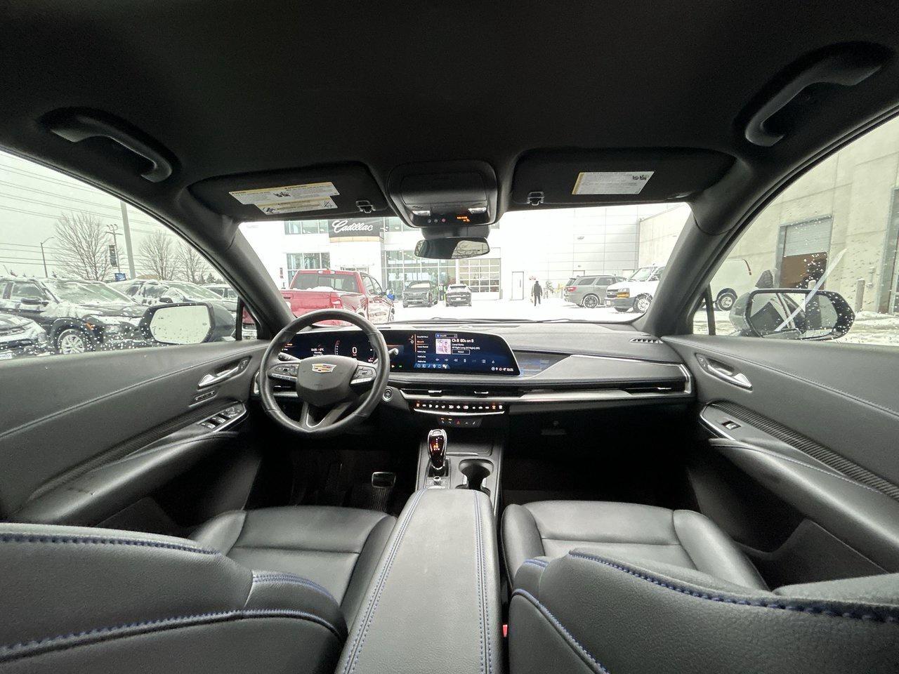 2024 Cadillac XT4 Sport Low KMS Rates from 4.99% Blind-Spot Photo