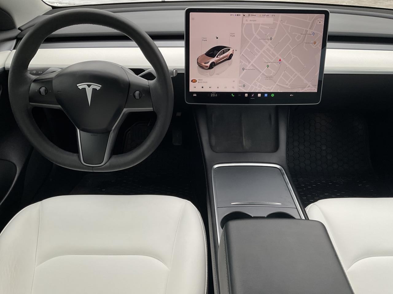 2022 Tesla Model 3 Long Range AWD - WHITE LEATHER! NAV! CAMERAS! Photo