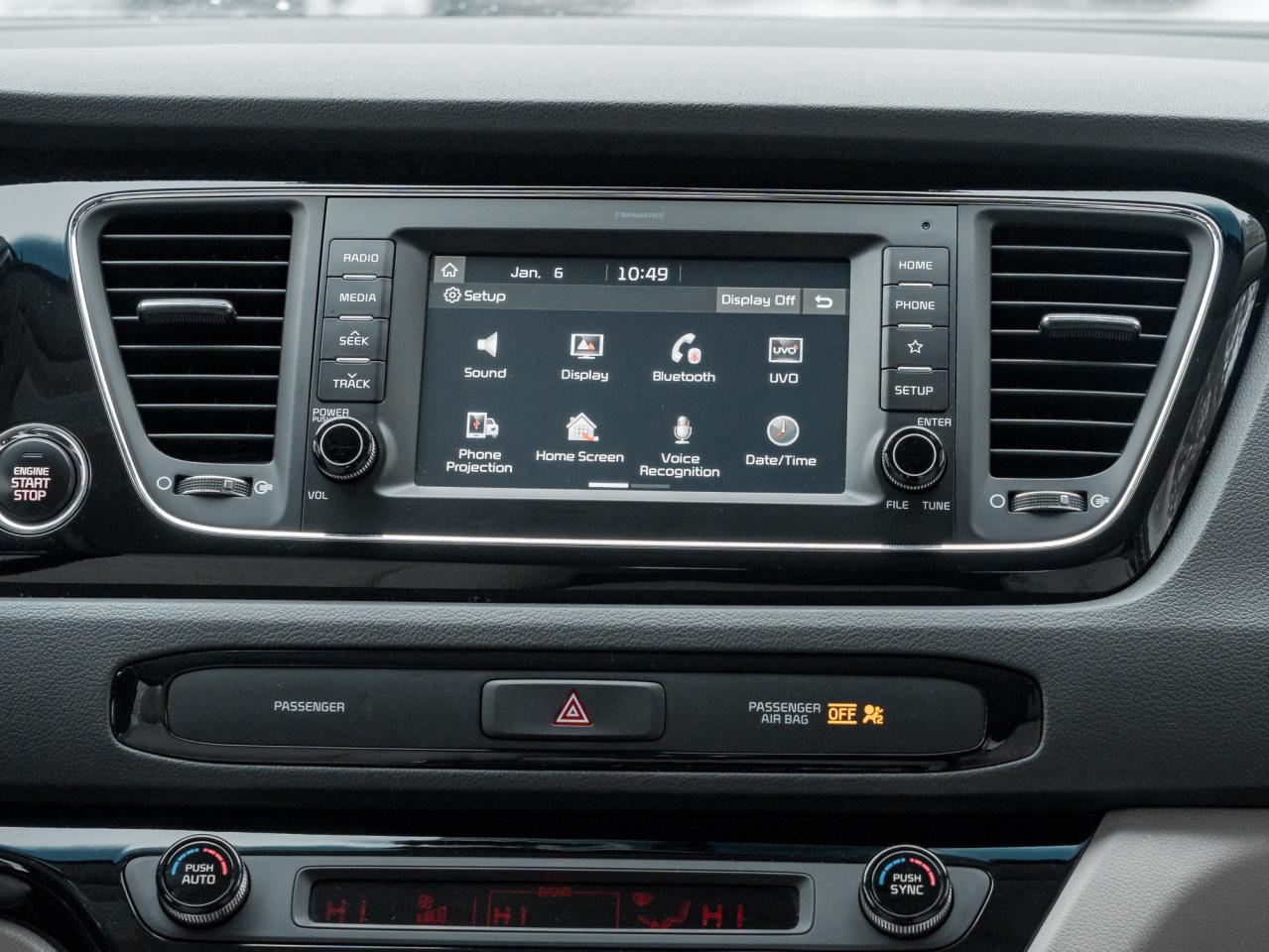 2019 Kia Sedona SX 8 SEATER APPLE CARPLAY ANDROID AUTO SAFETY CERT Photo