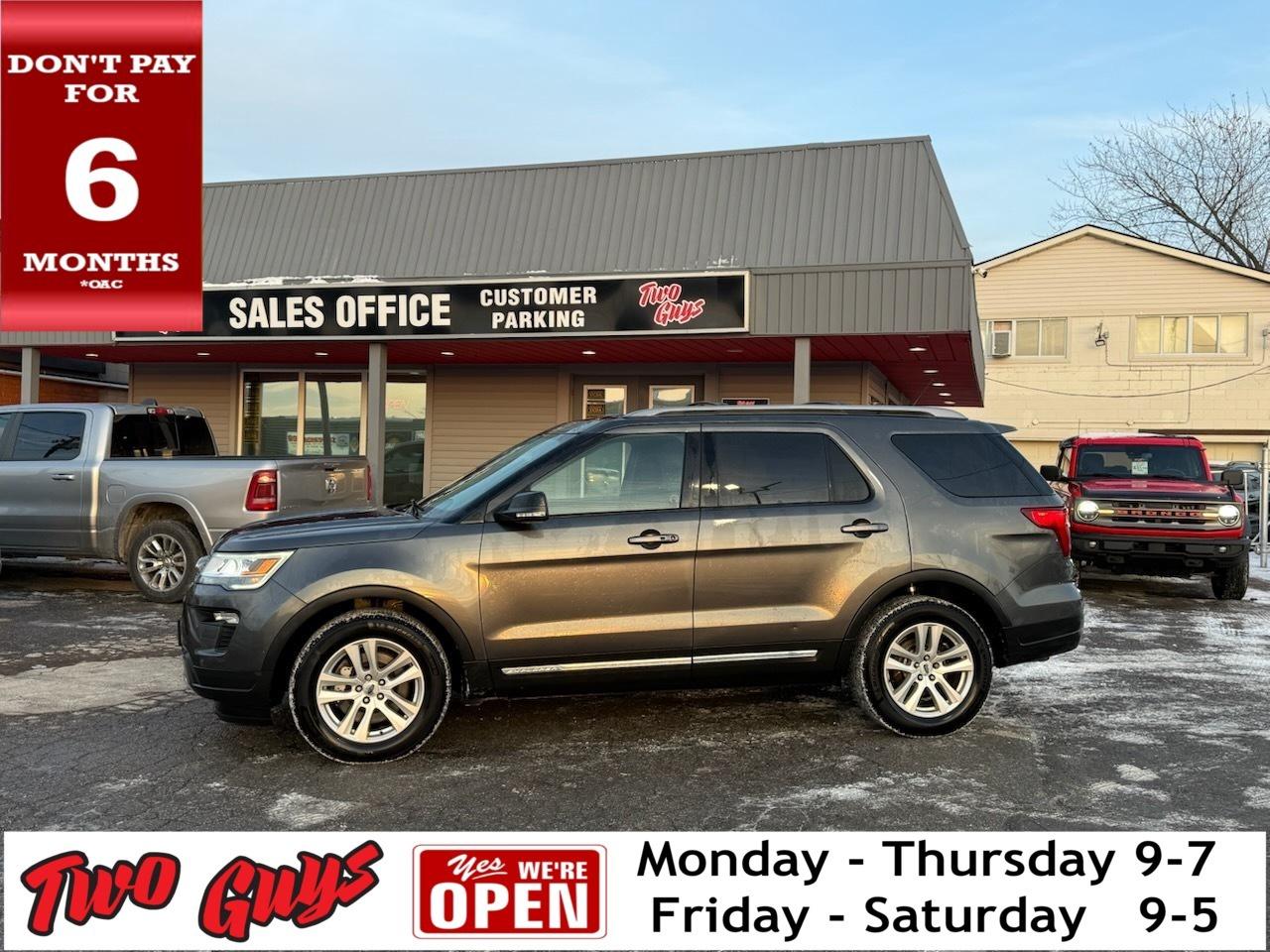 2018 Ford Explorer XLT FWD Nav Remote Start Back Up Cam Photo0