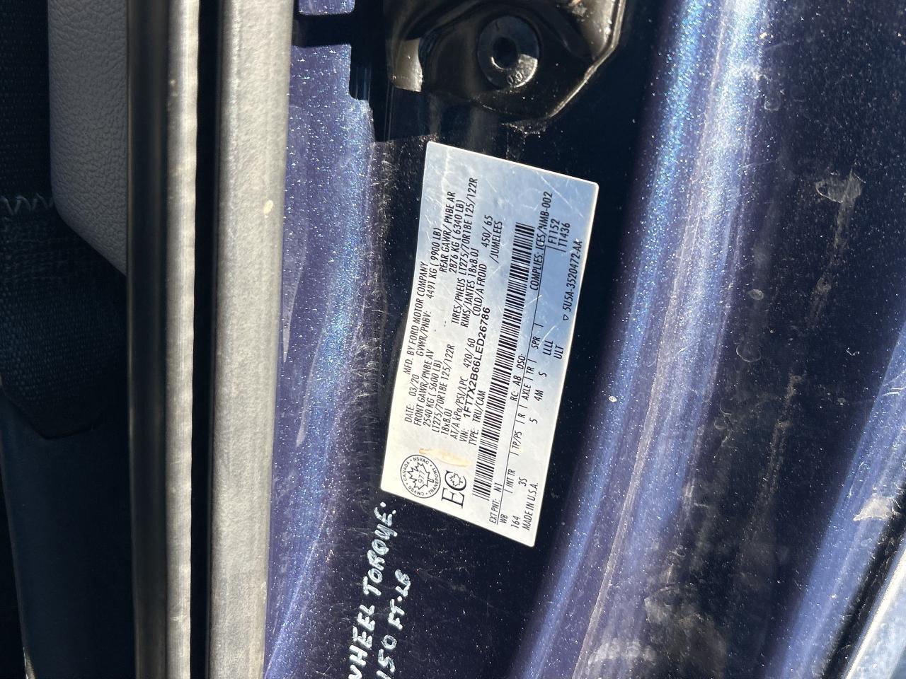 2020 Ford F-250 XLT SuperCab 8' Box Hard Cap    Clean Carfax Photo