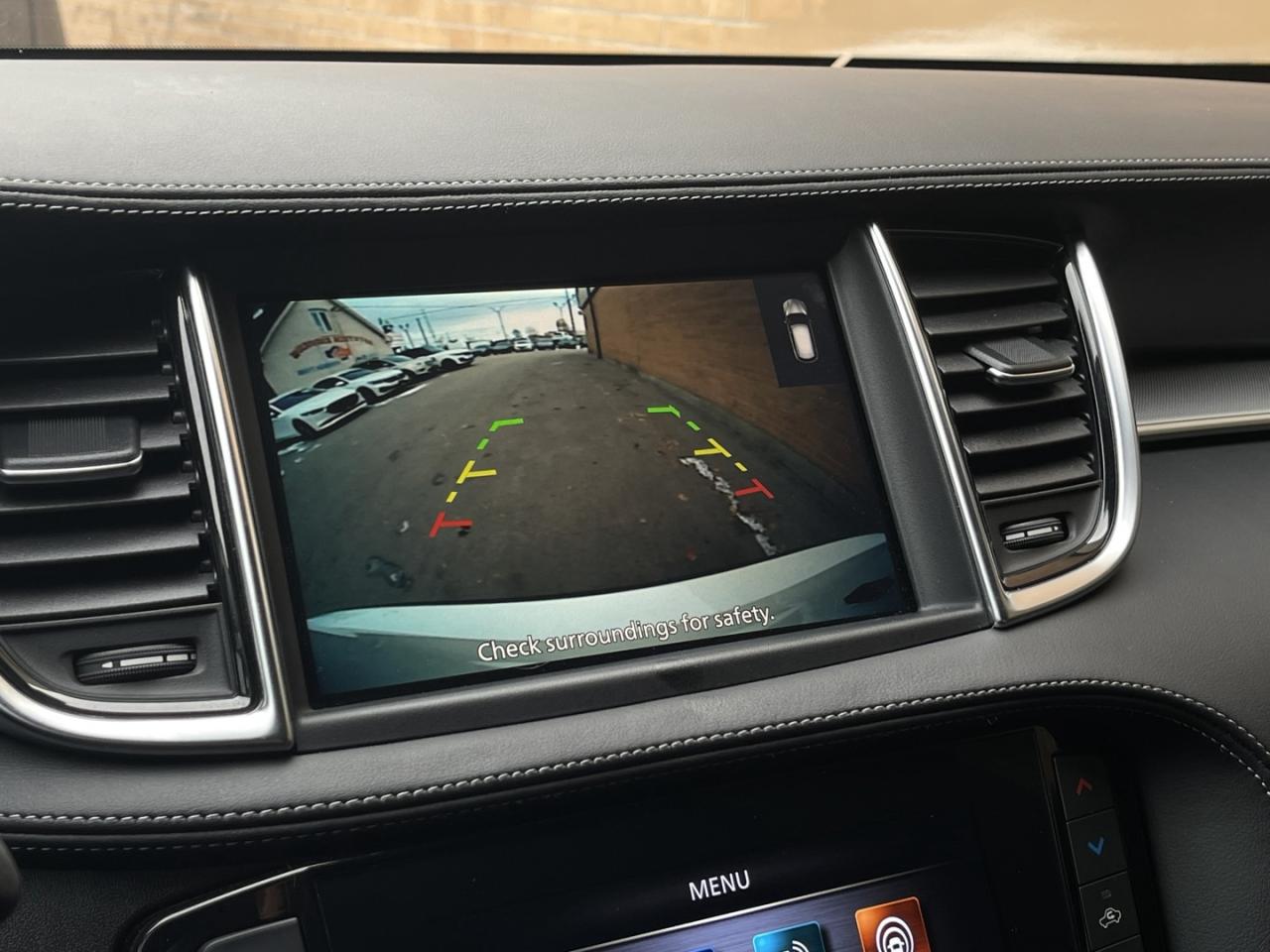 2021 Infiniti QX50 LUXE AWD Pearl white Leather   PRO PILOT   Htd Sea Photo