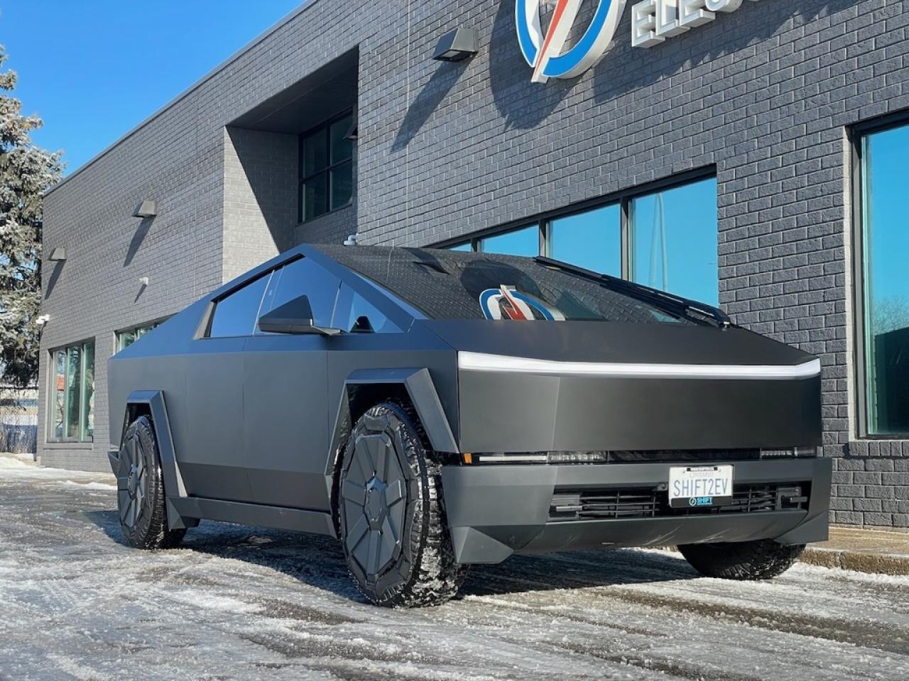 2024 Tesla Cybertruck AWD FOUNDATION SERIES   Matte Black Wrap! Clean! Photo