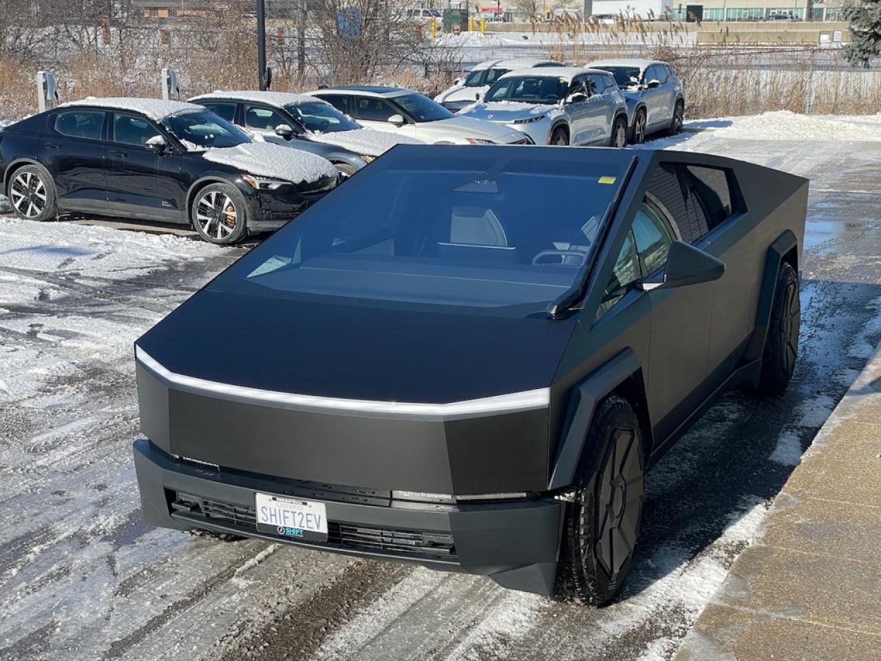 2024 Tesla Cybertruck AWD FOUNDATION SERIES   Matte Black Wrap! Clean! Photo