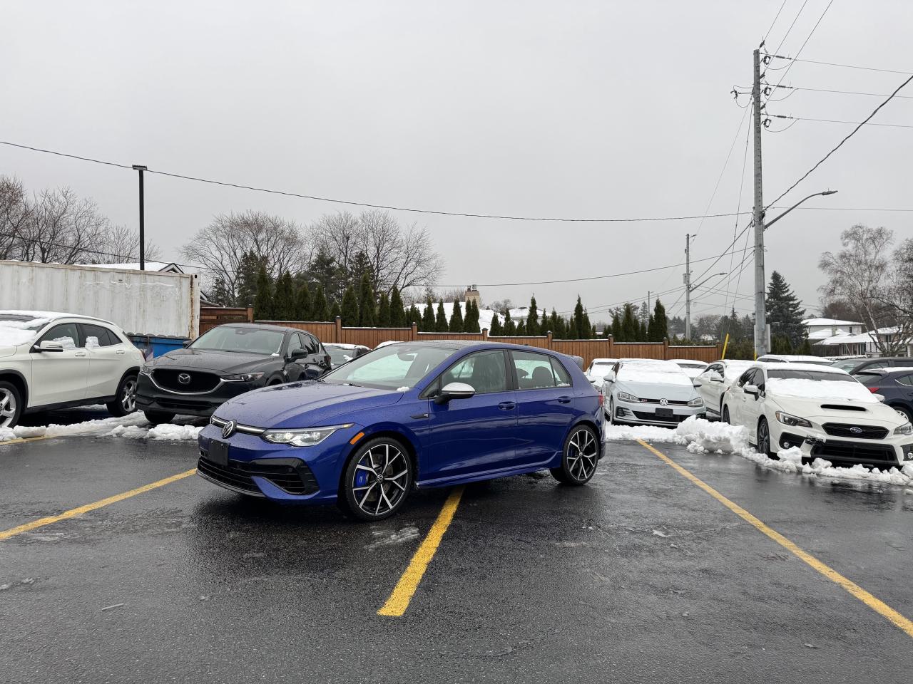 2022 Volkswagen Golf R Manual   Sunroof   Lapiz Blue Photo