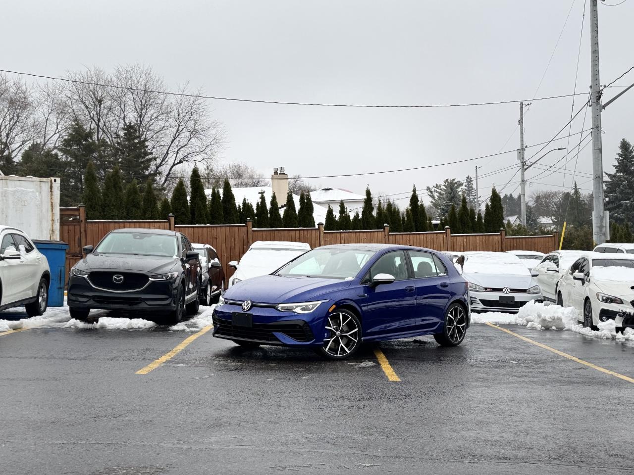 2022 Volkswagen Golf R Manual   Sunroof   Lapiz Blue Photo