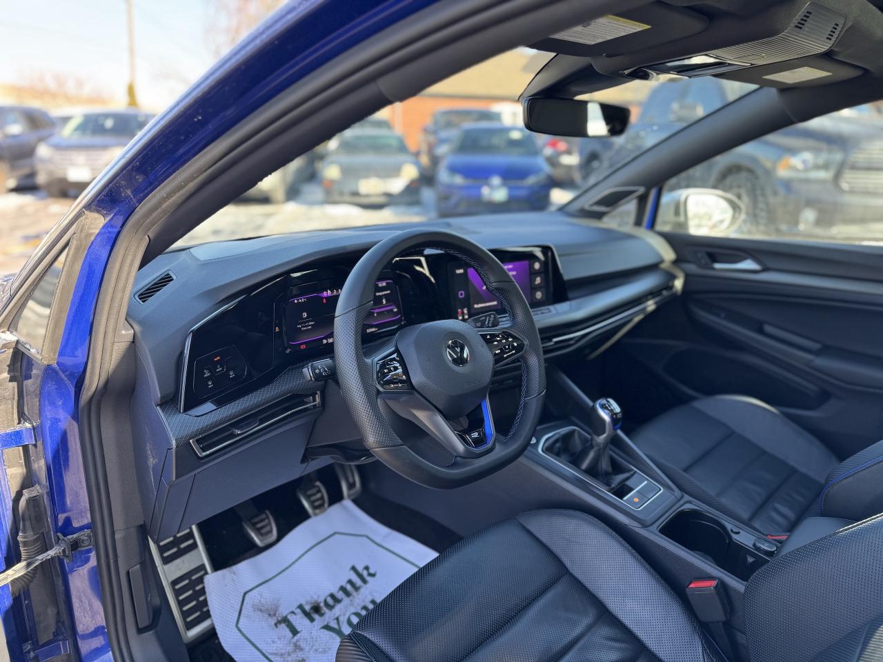 2022 Volkswagen Golf R Manual   Sunroof   Lapiz Blue Photo