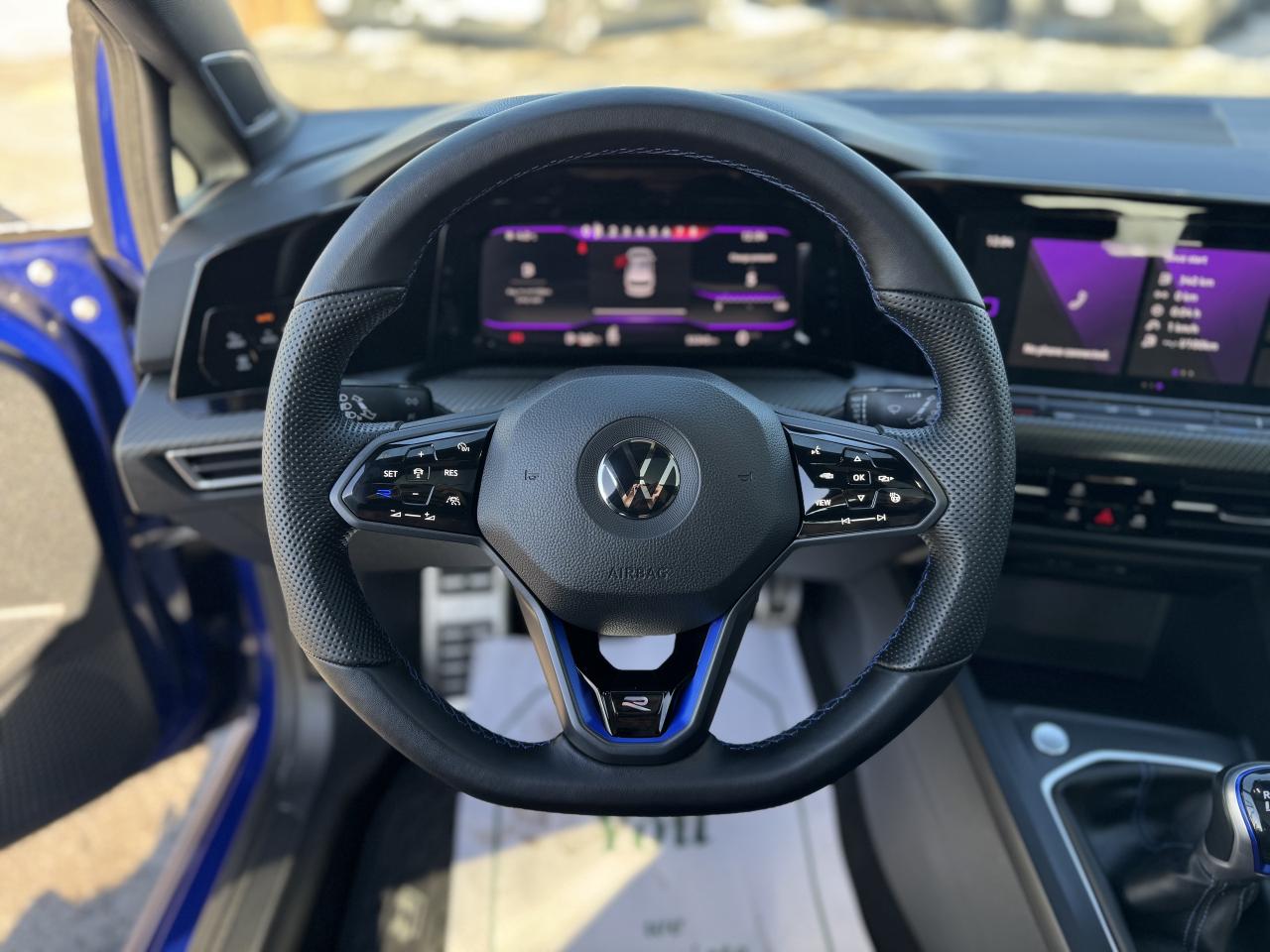 2022 Volkswagen Golf R Manual   Sunroof   Lapiz Blue Photo