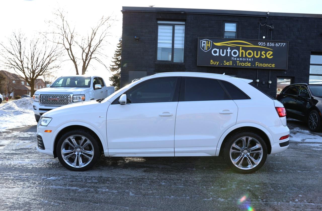 2017 Audi Q3 TECHNIK-S LINE-AWD/NAV/LEATHER/PANOROOF/B CAM/BLIS Photo