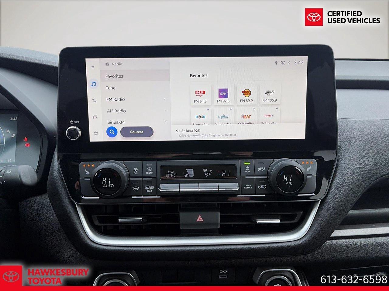 2024 Toyota Grand Highlander Hybrid XLE heated seats keyless start backup camer Photo