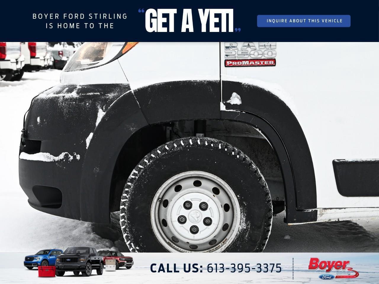 2019 RAM ProMaster 2500 High Roof LOCAL TRADE, HIGH ROOF! Photo