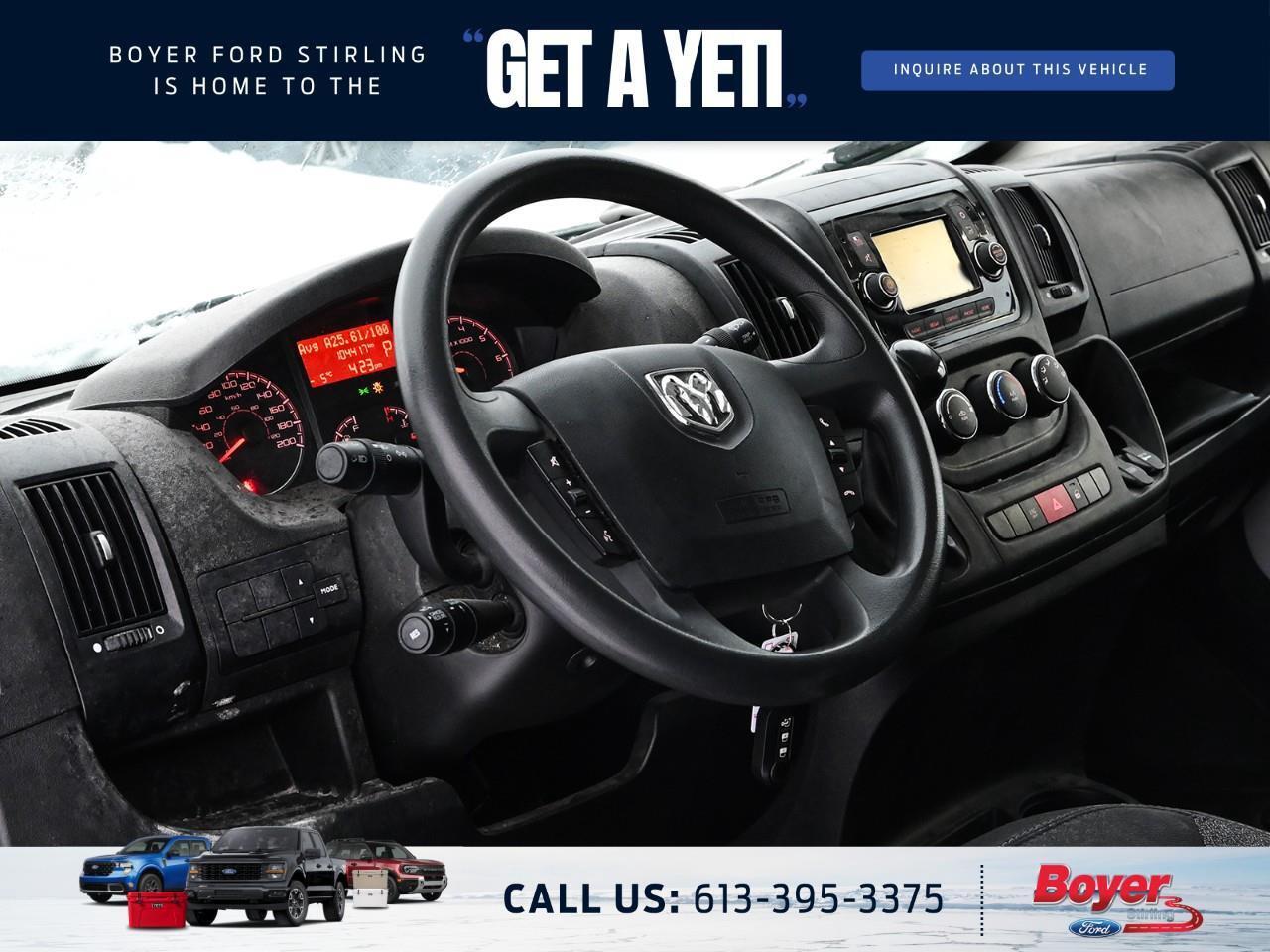 2019 RAM ProMaster 2500 High Roof LOCAL TRADE, HIGH ROOF! Photo