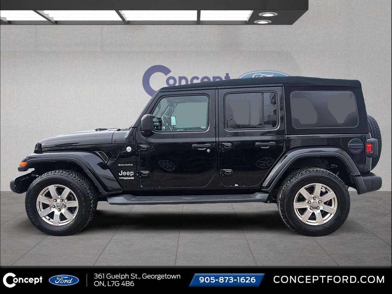 2019 Jeep WRANGLER UNLIMITED SAHARA UNLIMITED   DUAL TOPS Photo2