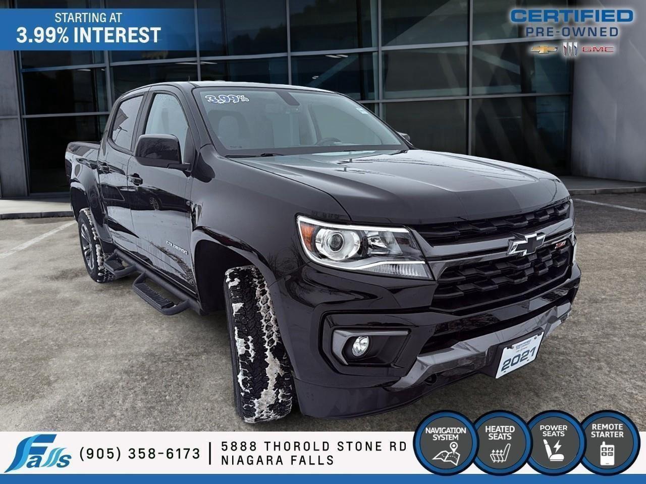 2021 Chevrolet Colorado Z71 CREW,4X4,Z71,NAV,H.SEATS Photo