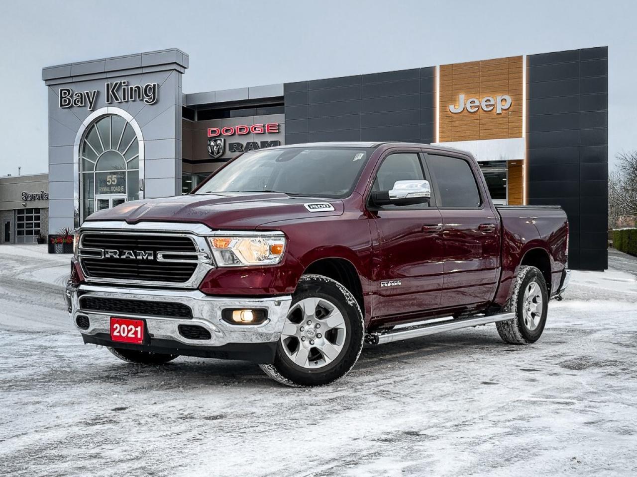 2021 RAM 1500 Big Horn   CREW   V6   SPRAY-IN   HITCH   CARPLAY Photo