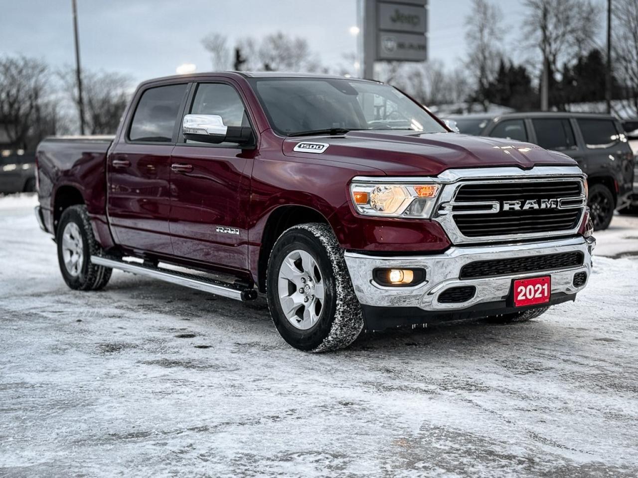 2021 RAM 1500 Big Horn   CREW   V6   SPRAY-IN   HITCH   CARPLAY Photo