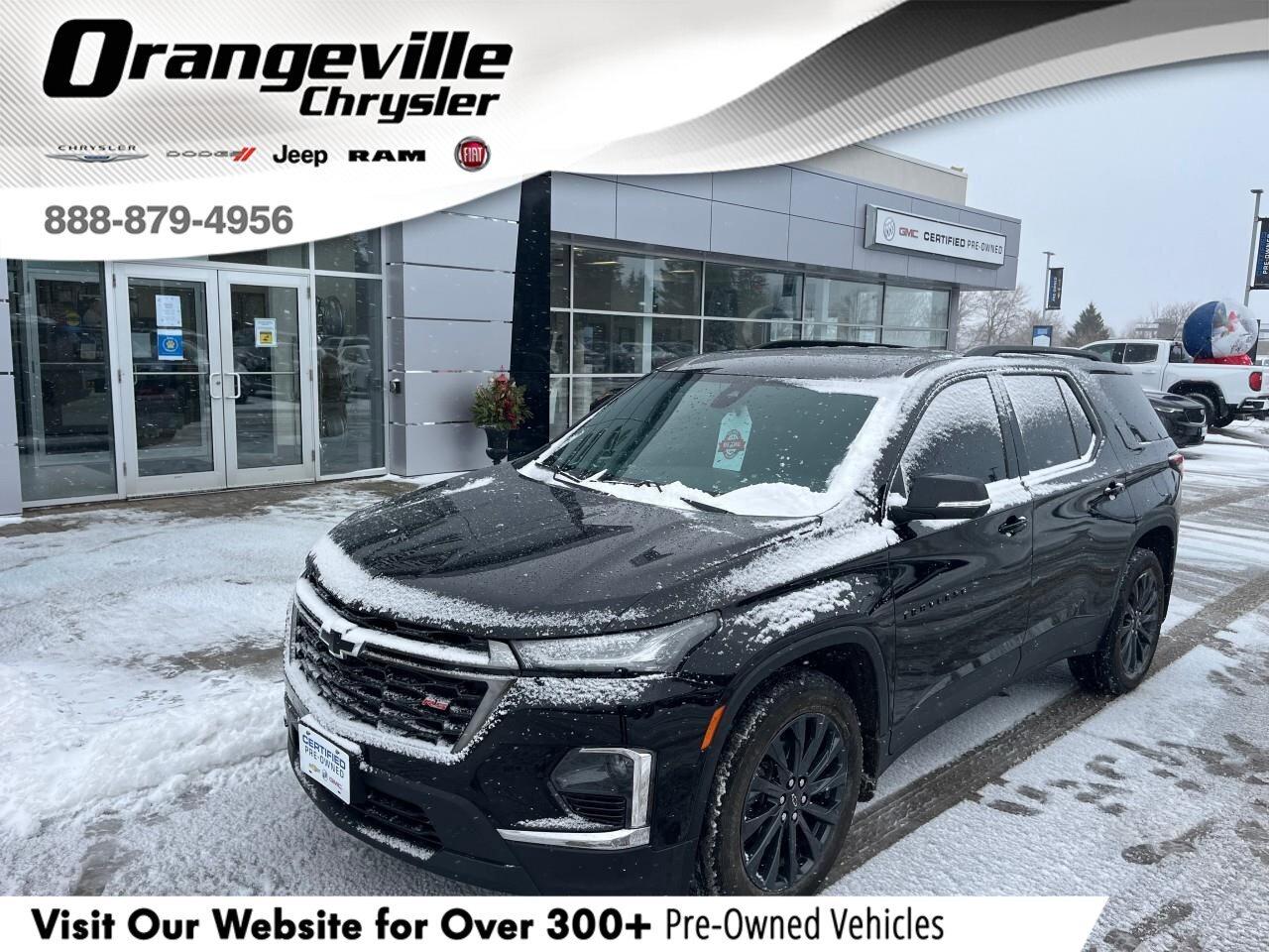 2023 Chevrolet Traverse RSRS, 3.6L V6, AWD, 7-PASSANGER, ALLOYS, BOSE, LOW Photo0