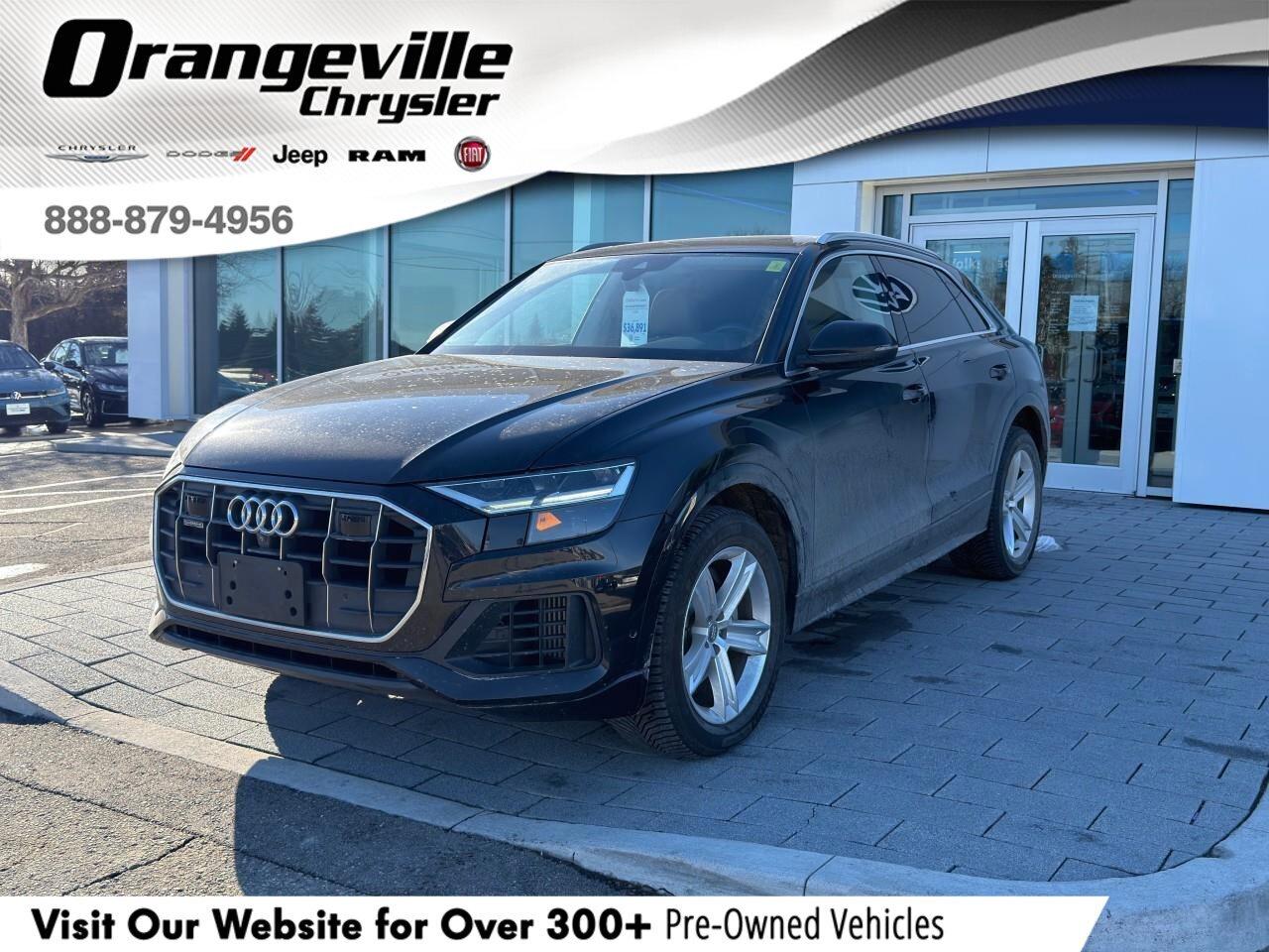 2019 Audi Q8 ProgressivACCIDENT-FREE, DRIVERS ASSIST PACK, B&O Photo0