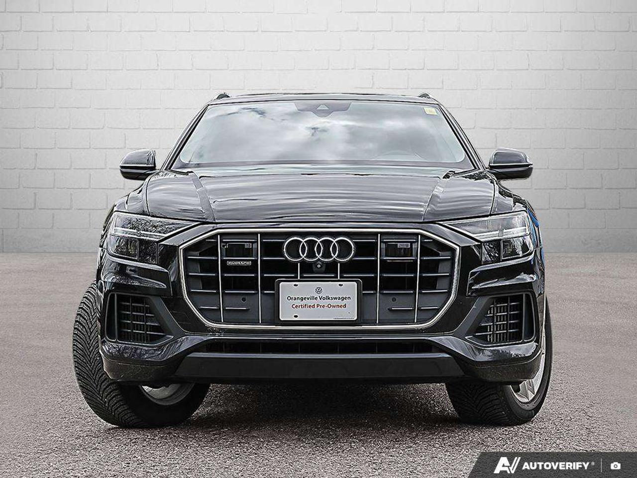 2019 Audi Q8 ProgressivACCIDENT-FREE, DRIVERS ASSIST PACK, B&O AUDIO, HTD + CLD SEATS, SUNROOF Photo