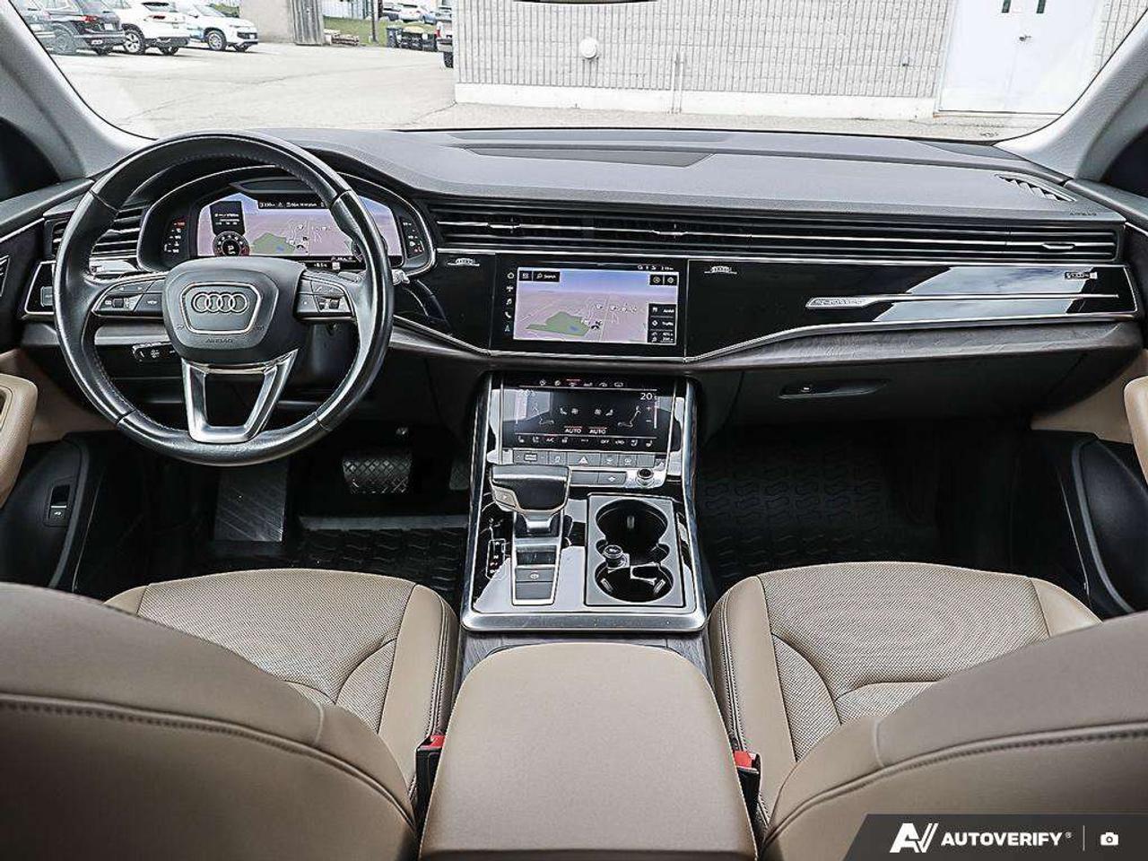 2019 Audi Q8 ProgressivACCIDENT-FREE, DRIVERS ASSIST PACK, B&O AUDIO, HTD + CLD SEATS, SUNROOF Photo