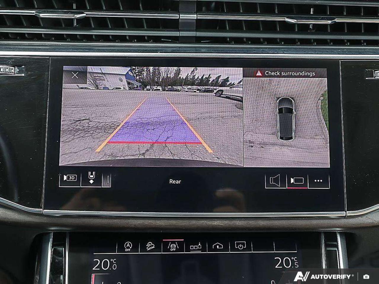2019 Audi Q8 ProgressivACCIDENT-FREE, DRIVERS ASSIST PACK, B&O AUDIO, HTD + CLD SEATS, SUNROOF Photo