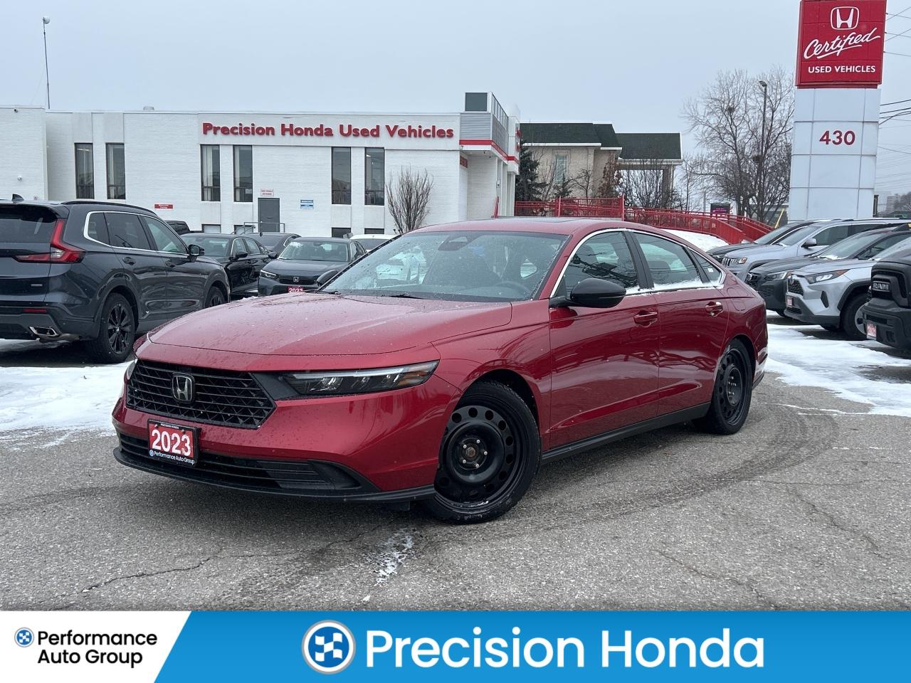 2023 Honda Accord Hybrid Sport CarPlay Rear Cam Sunroof Heated Seats Photo0