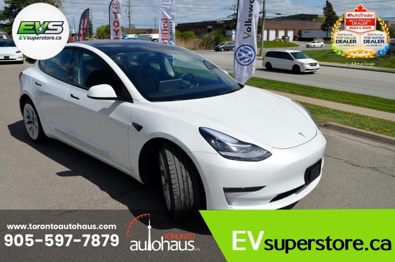 2022 Tesla Model 3 LR AWD I OVER 100 TESLAS EVSUPERSTORE.CA Photo