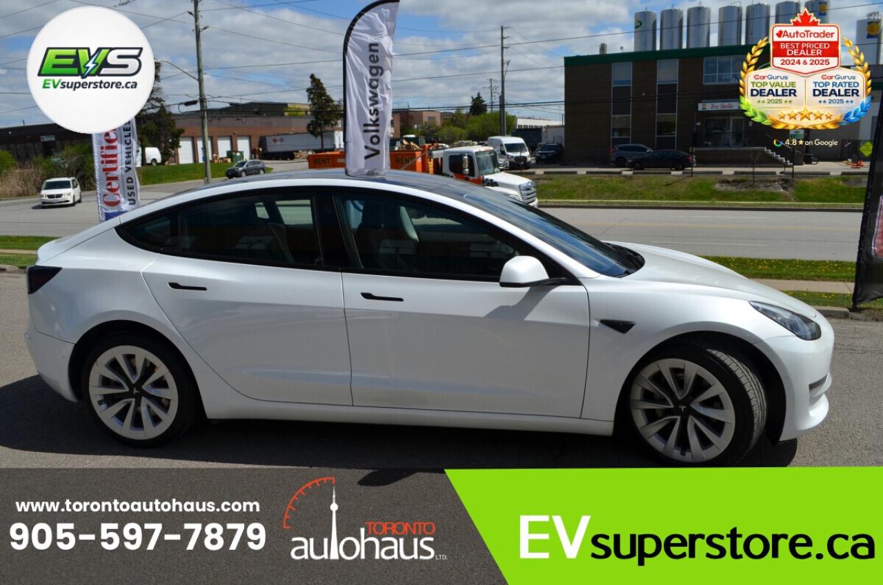 2022 Tesla Model 3 LR AWD I OVER 100 TESLAS EVSUPERSTORE.CA Photo
