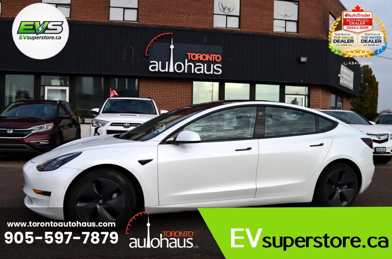 2022 Tesla Model 3 SR+I OVER 100 TESLAS AT EVSUPERSTORE.CA Photo