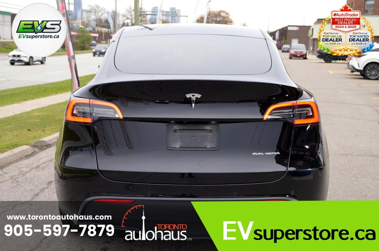 2023 Tesla Model Y LR AWD White Interior I EVSUPERSTORE.CA Photo3
