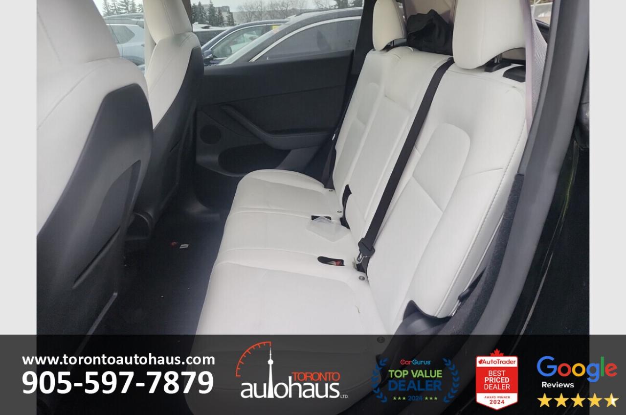 2024 Tesla Model Y LR AWD White Interior I EVSUPERSTORE.CA Photo