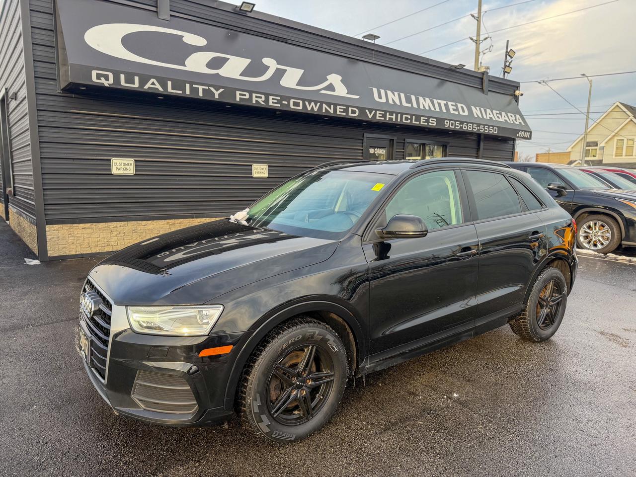 2017 Audi Q3 Komfort/QUATTRO/LOW KM/PANO/NO ACCIDENTS/2.0L Photo0